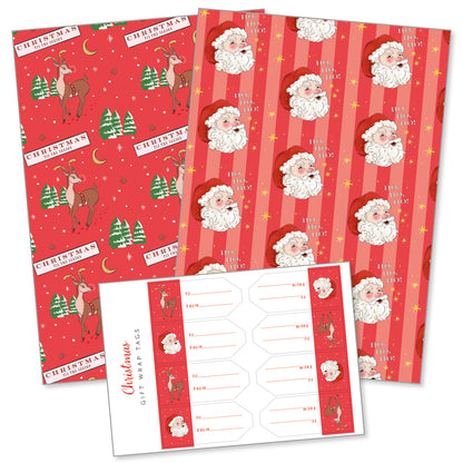 Ho Ho Ho gift wrap