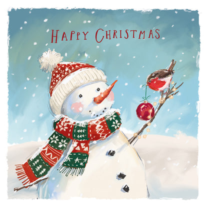 Jolly Snowman card pack