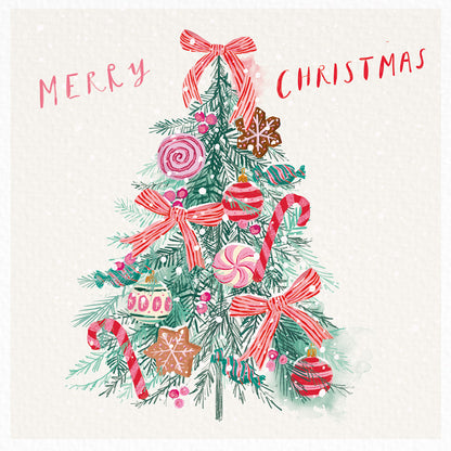 Sweet Christmas card twin pack