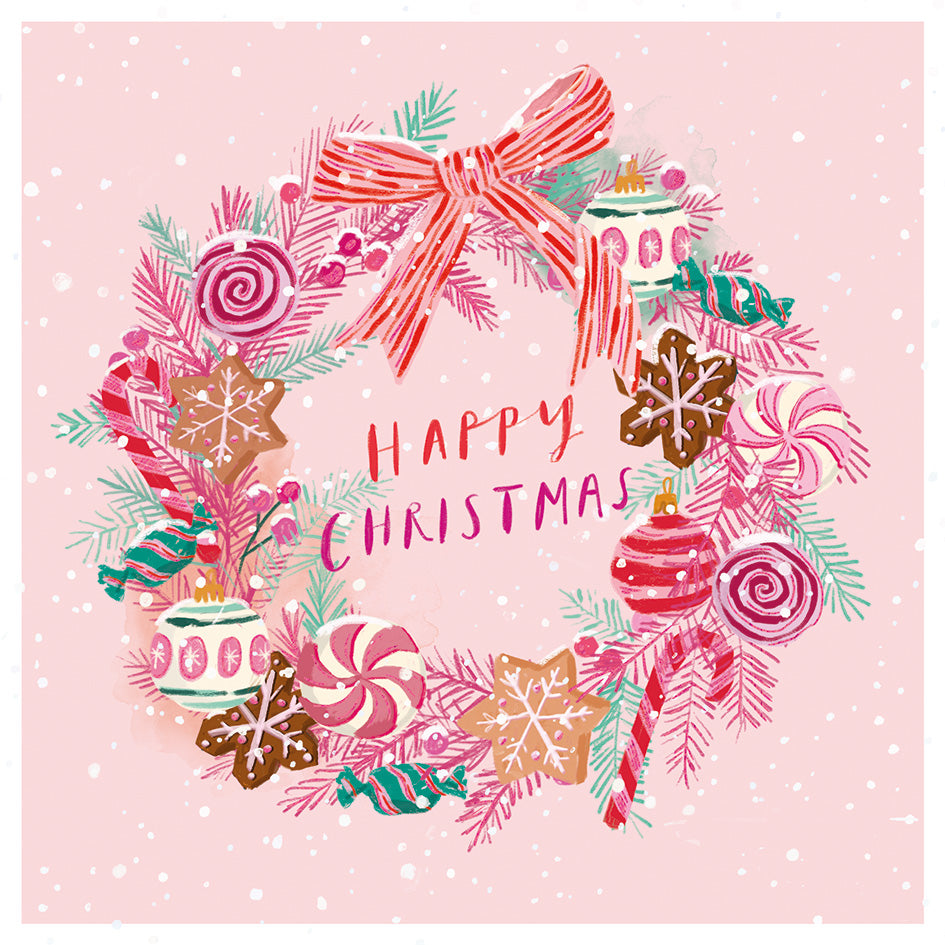 Sweet Christmas card twin pack