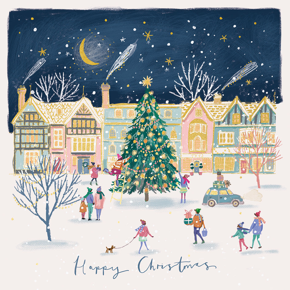 Christmas Village card pack