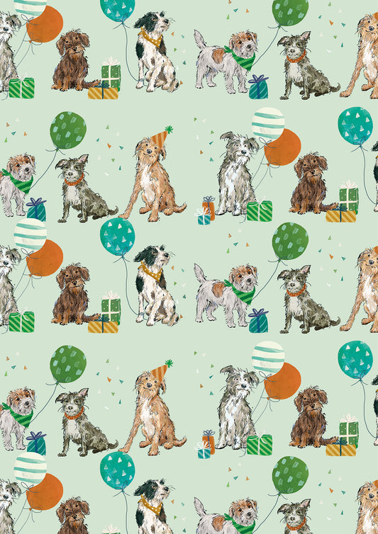 A Balloon For All gift wrap