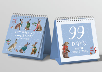 Winter Hares Christmas Countdown Calendar