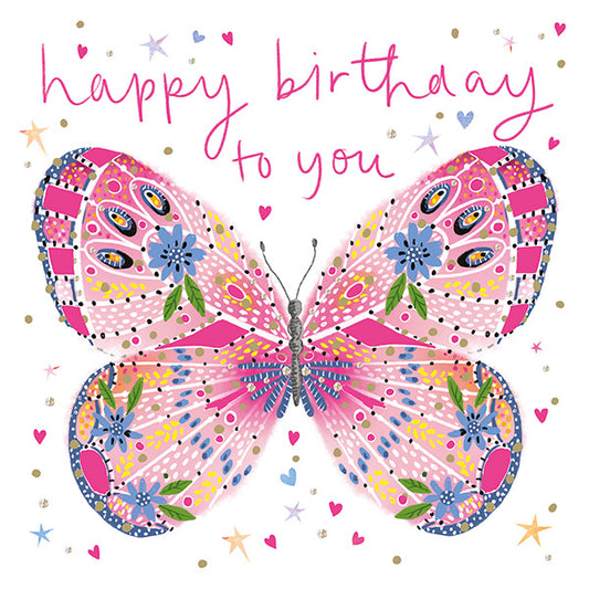 A Beautiful Butterfly card