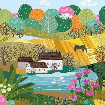 Bright Countryside card