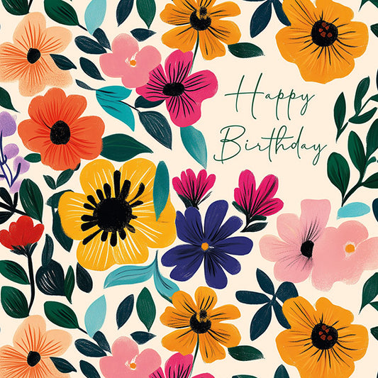 Happy Daisy Birthday card