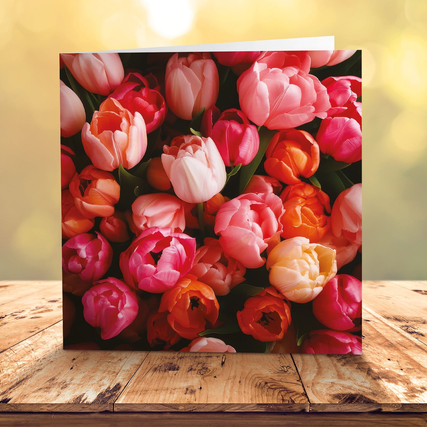 Tulips card