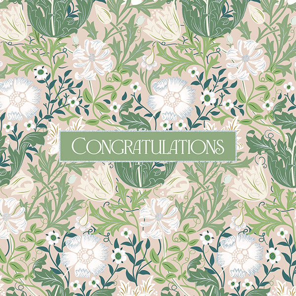 Congratulations Floral card