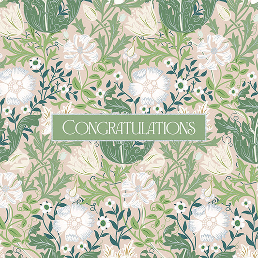 Congratulations Floral card