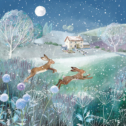 Jumping in the Field cards
