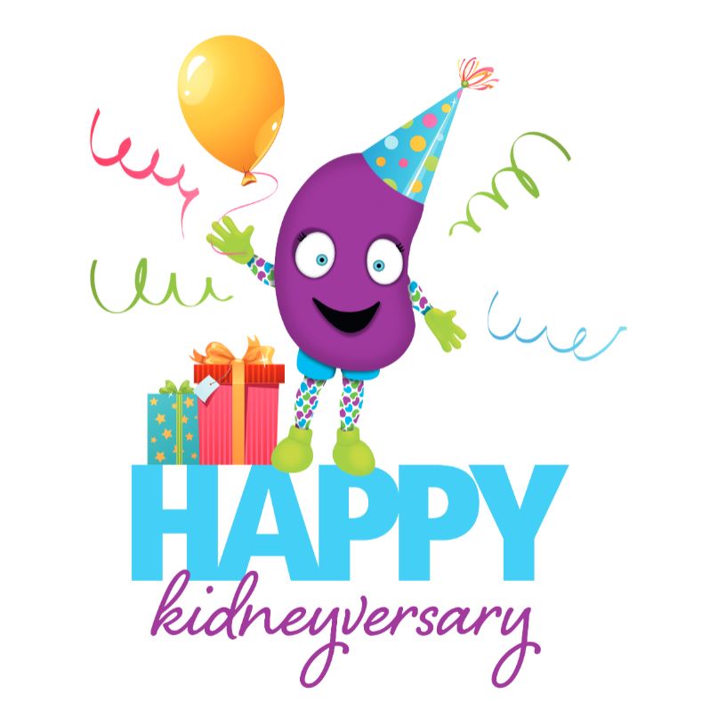 Kidneyversary card