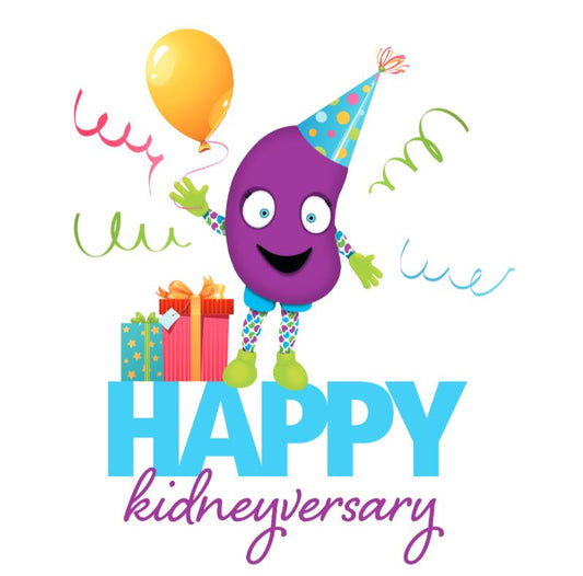 Kidneyversary card