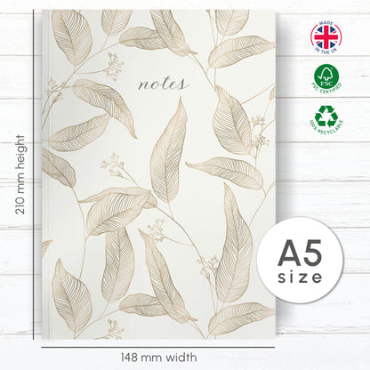 Climbing Leaves Notebook