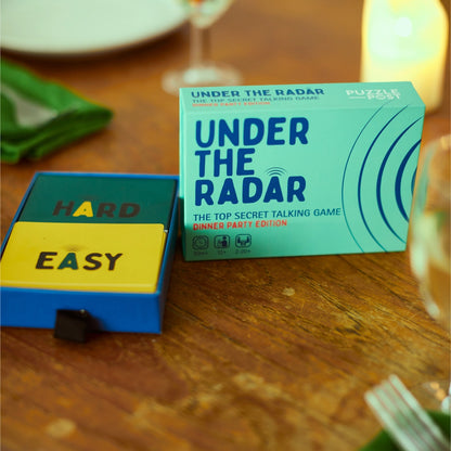 Under The Radar - dinner party game