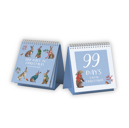Winter Hares Christmas Countdown Calendar