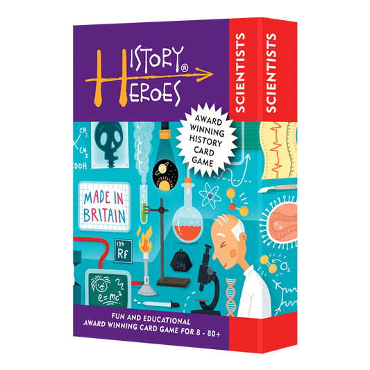 Award Winning Scientists Family Card Game