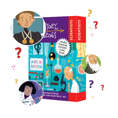 Award Winning Scientists Family Card Game