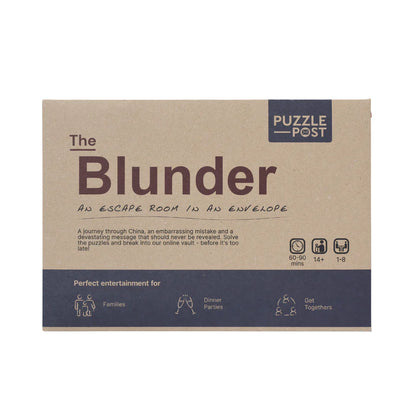 The Blunder - escape room in an envelope