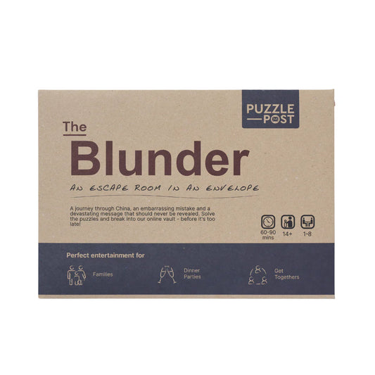 The Blunder - escape room in an envelope