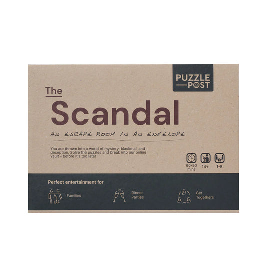 The Scandal - escape room in an envelope