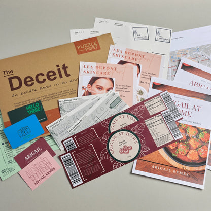 The Deceit - escape room in an envelope