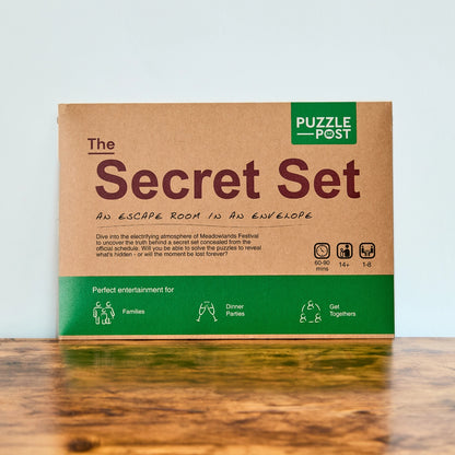 The Secret Set - escape room in an envelope