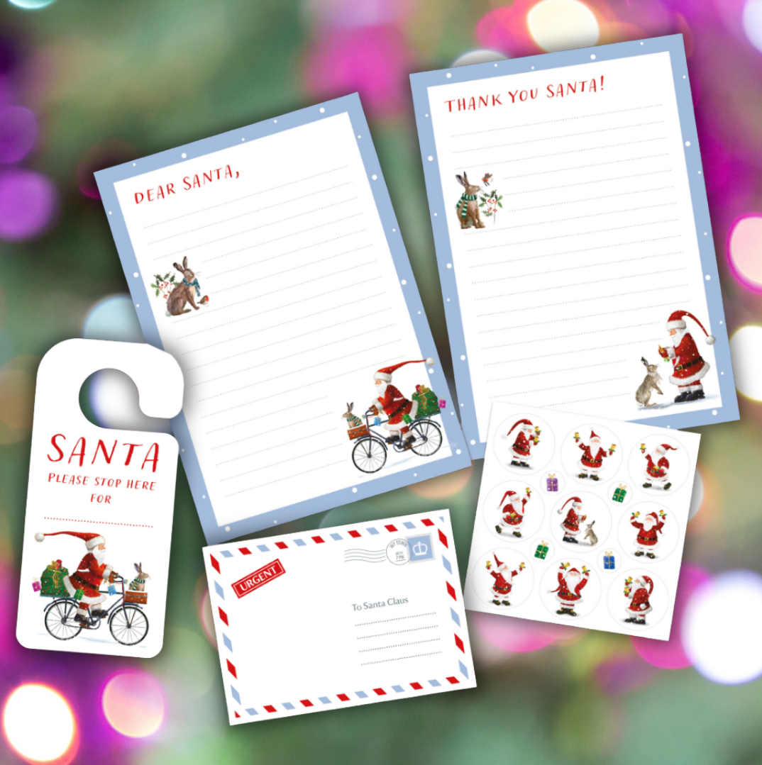 Winter Hares Letter to Santa Kit